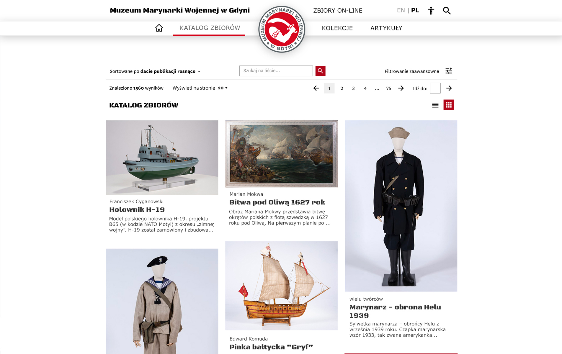 MMWwG - katalog zbiorów