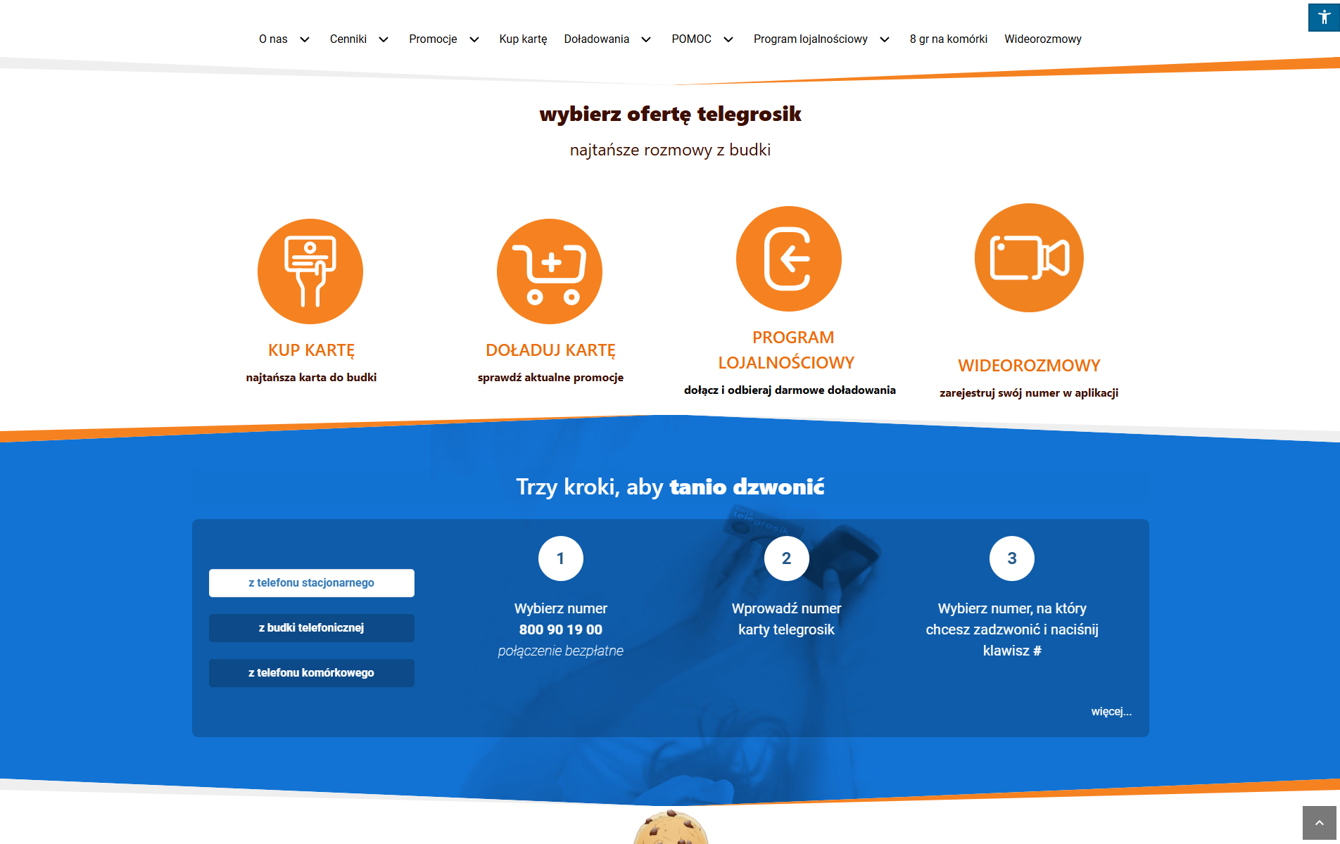 Telegrosik - oferta informacje